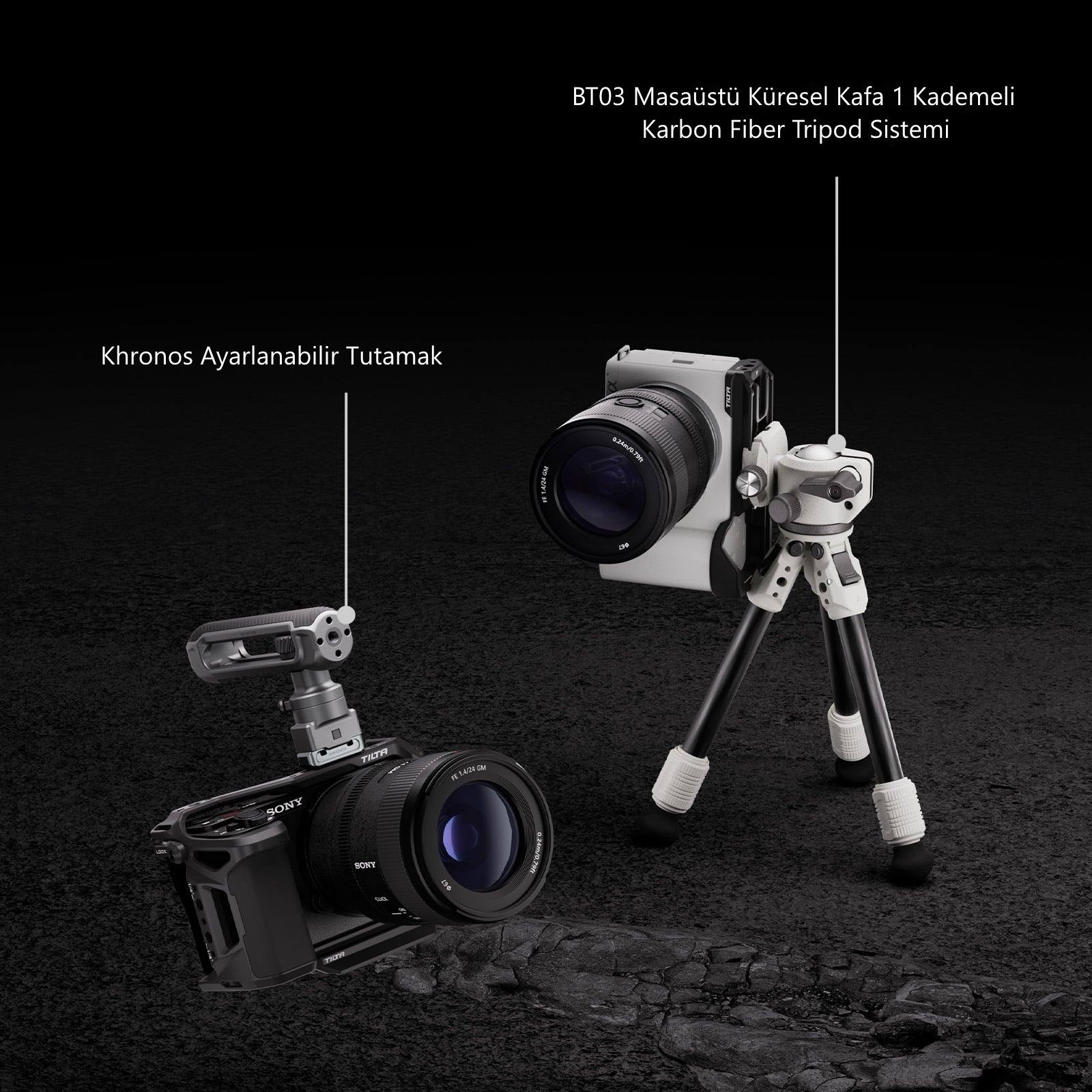 Tilta Sony ZV-E10 II için Tam Kamera Kafesi – Siyah