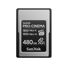 SanDisk PRO-CINEMA CFexpress Type A Kart 480GB Hafıza Kartı