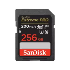 SanDisk Extreme Pro SDXC UHS-I Card - 256 GB