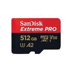 SanDisk Extreme Pro microSDXC UHS-I Card - 512 GB