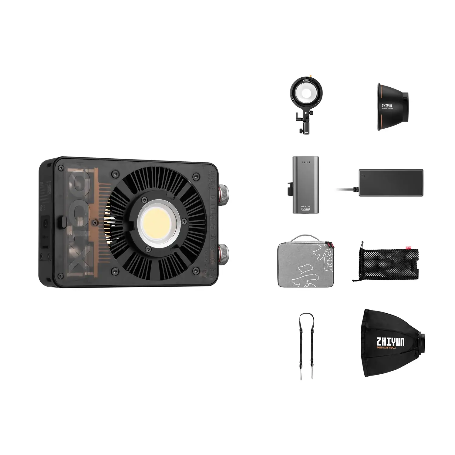 Zhiyun Molus X100 Bi-Color 100W Pro Paket