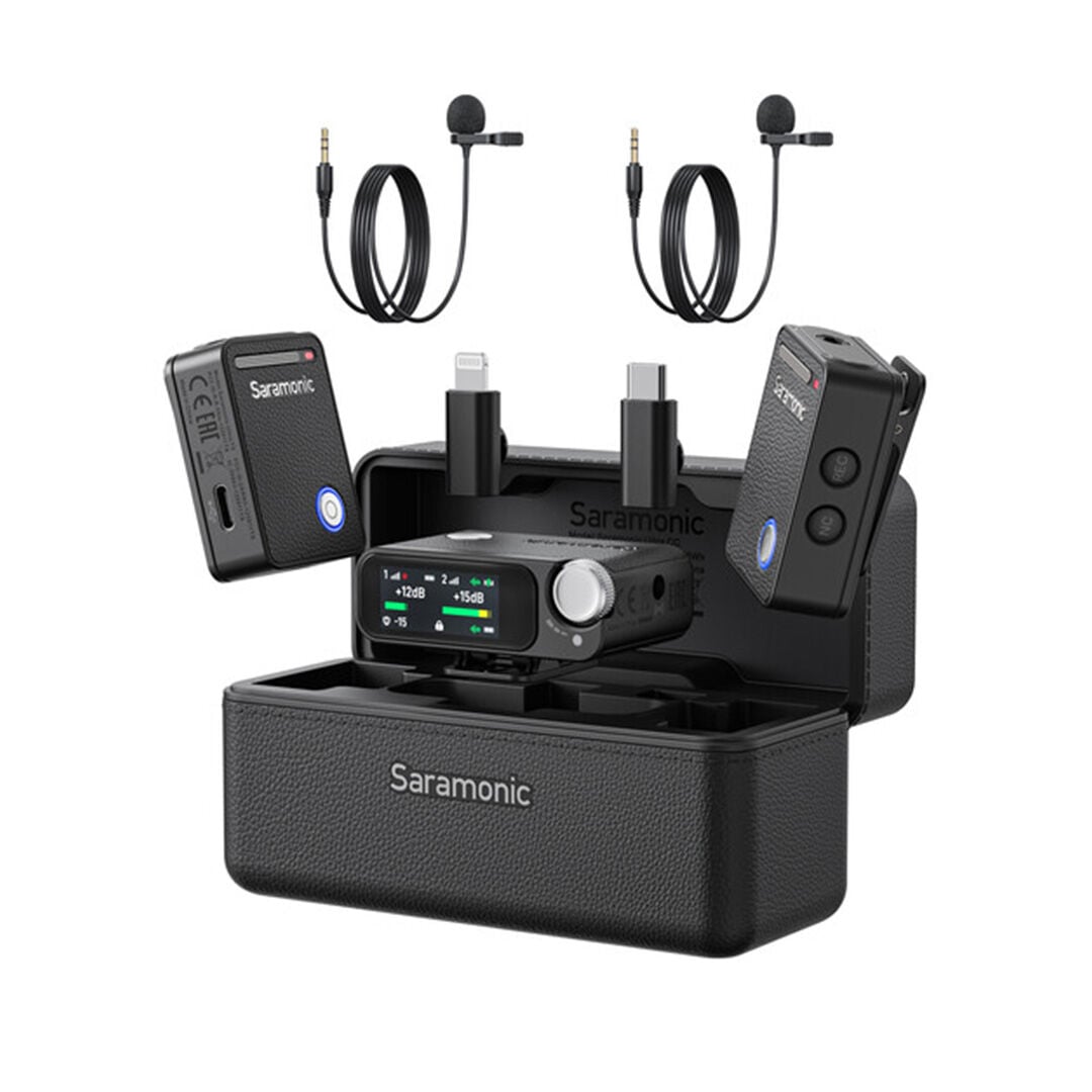 Saramonic Ultra 03 32 Bit 2 Kişilik Kablosuz Yaka Mikrofonu