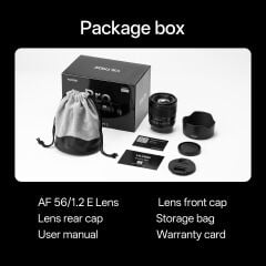 Viltrox AF 56mm F1.2 Pro APS-C Lens Sony E-Mount