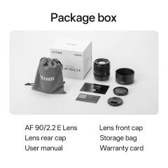 Viltrox AF 90mm F2.2 EVO APS-C Lens Sony E-Mount