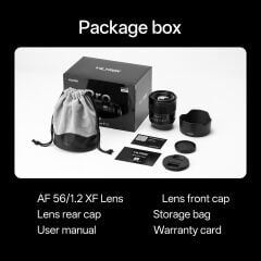Viltrox AF 56mm F1.2 Pro APS-C Lens Fujifilm X-Mount