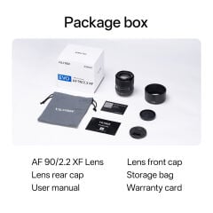 Viltrox AF 90mm F2.2 EVO APS-C Lens Fujifilm X-Mount