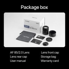 Viltrox AF 85mm F2.0 EVO Tam Kare Lens Nikon Z-Mount